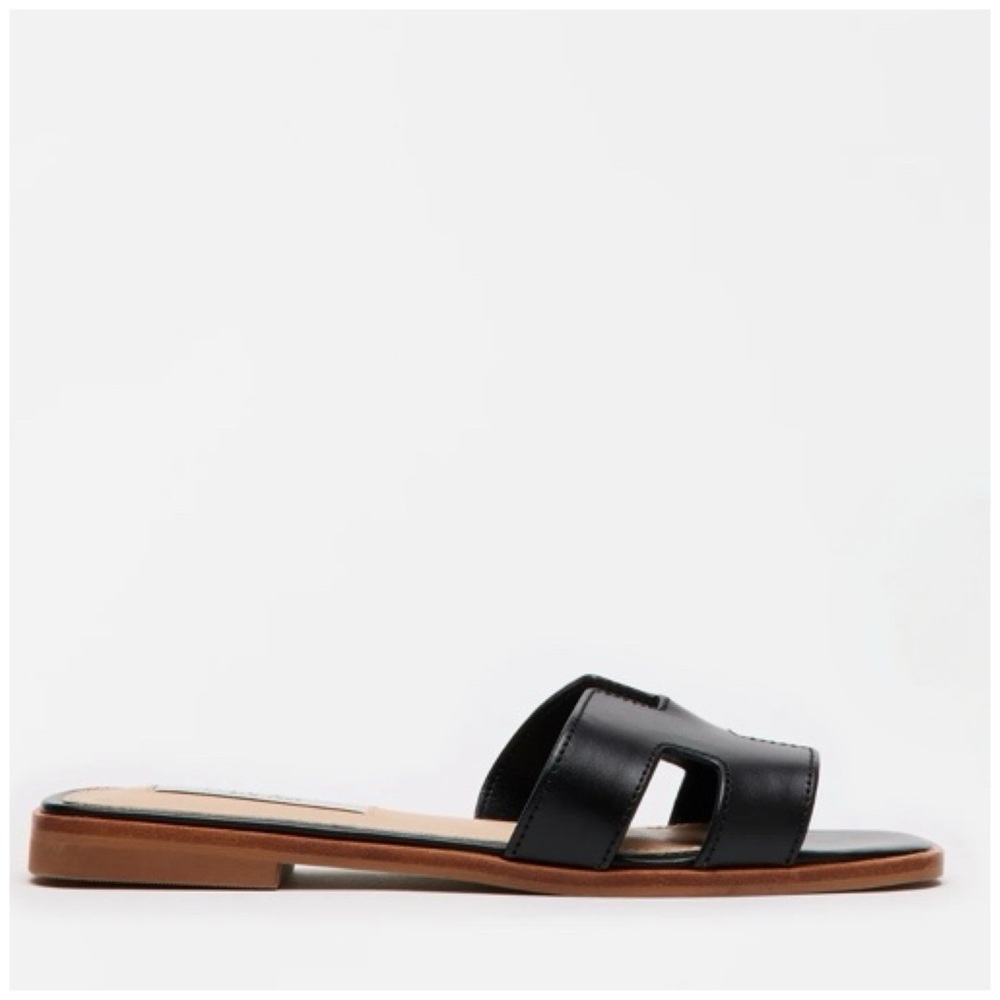 Steve Madden • HADYN BLACK LEATHER - Picture 7 of 8